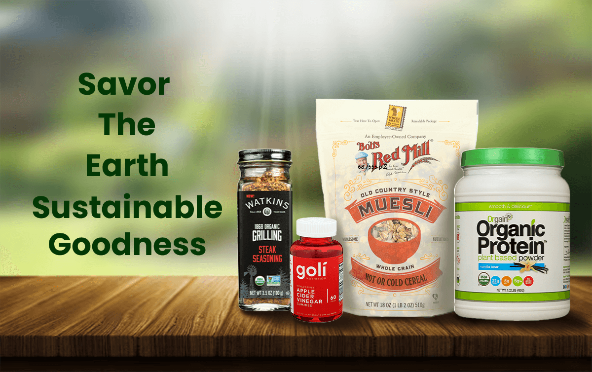 Savor the Earth: Sustainable Goodness!